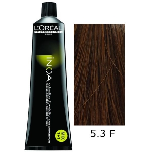 Loreal Tinte Inoa 5.3 Fundamental Castaño Claro Dorado 60ml Sin Amoniaco