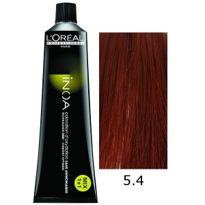 Loreal Tinte Inoa 5.4 Castaño Claro Cobrizo 60ml Sin Amoniaco