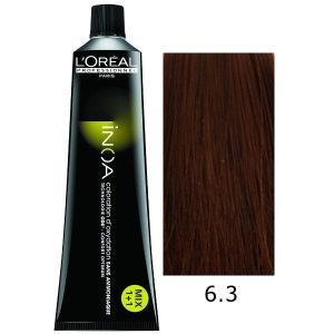 Loreal Tinte Inoa 6.3 Rubio Oscuro Dorado 60ml Sin Amoniaco