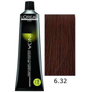 Loreal Tinte Inoa 6.32 Rubio Oscuro Dorado Irisado 60ml Sin Amoniaco