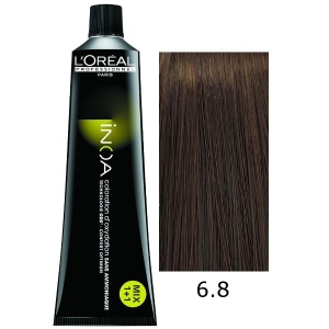 Loreal Tinte Inoa 6.8 Rubio Oscuro Moka 60ml Sin Amoniaco