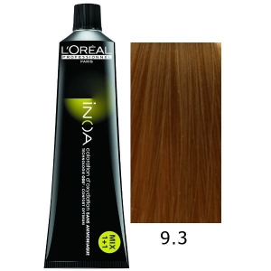 Loreal Tinte Inoa 9.3 Rubio Muy Claro Dorado 60ml Sin Amoniaco