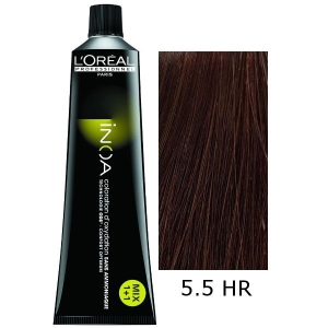 Loreal Tinte Inoa High Resist 5.5 Castaño Claro Caoba 60ml Sin Amoniaco