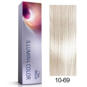 Tinte Illumina Color 10/69 Wella Rubio Super Claro Violeta Cendre 60ml