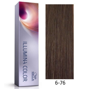 Tinte Illumina Color 6/76 Wella Rubio Oscuro Marrón Violeta 60ml