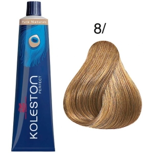 Tinte Koleston Perfect 8/ Wella Rubio Claro Puro 60ml Pure Naturals