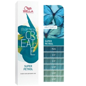 Baño de color COLOR FRESH CREATE Super Petrol Wella 60ml