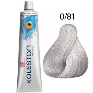 Tinte KOLESTON PERFECT 0-81 Wella Special Mix Plata 60ml