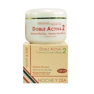 Crema Nutritiva Piel Seca Doble Activa 2 Noche&Dia 100ml.